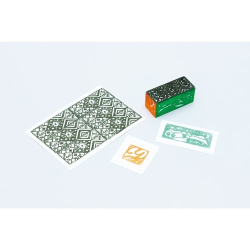 けしゴム印 30x30x70mm印かん刀付