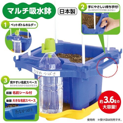 マルチラクラクあさがお虫めがね付Eセット