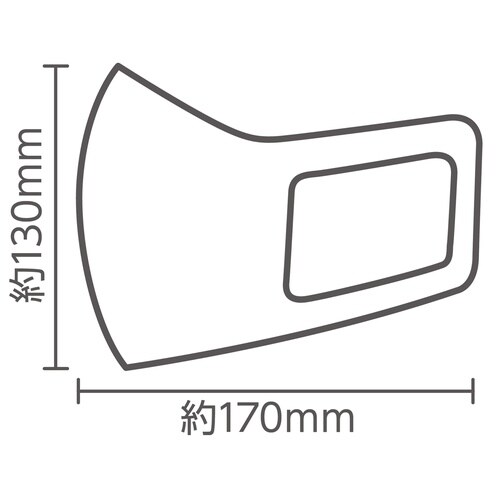 アーテックなめらかフィットマスク M