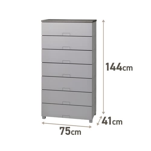 フィッツチェスト フルフラット7507 GR