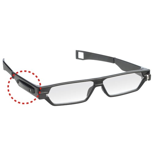 老眼用ポケットグラス+2.5 セフホルスター付