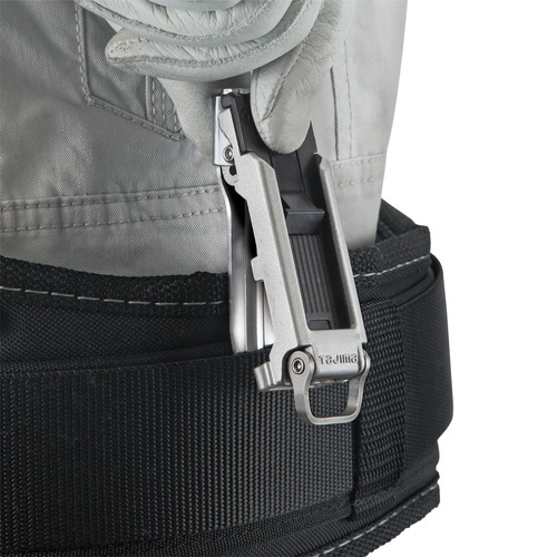 セフホルダー胴ベルト用 クリップ式 金属 スリム