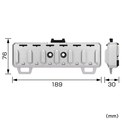 セフホルダー 金属用 マグネット金属6連
