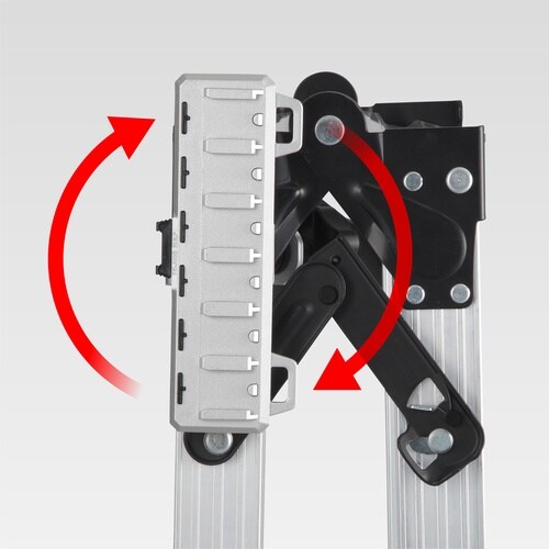 セフホルダー 脚立用 クランプ 金属6連