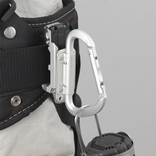 セフ工具ホルダーアルミ スリムカラビナ大