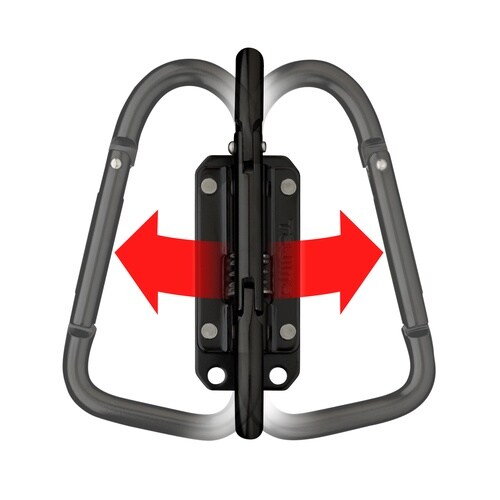 セフホルダースチール スリムカラビナ大 折りたたみ