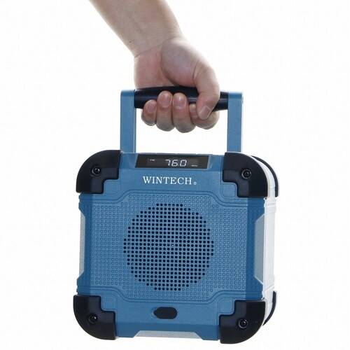 防滴防塵現場ラジオコンパクト