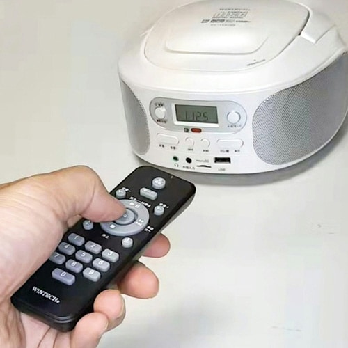 リモコン付き SD/USB/CDラジオ