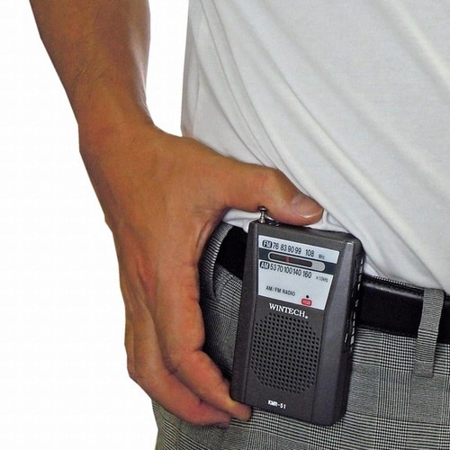 AM/FMポータブルラジオ