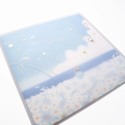 色紙 しゃぼん玉×5