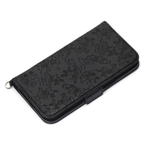 iPhone13用 フリップカバー ミッキーマウス