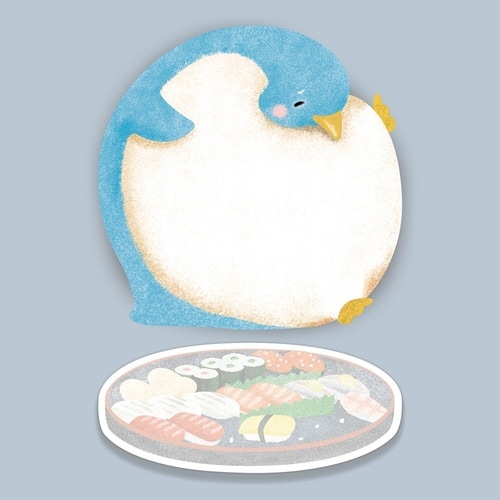 まんぷく付箋 ペンギン×10