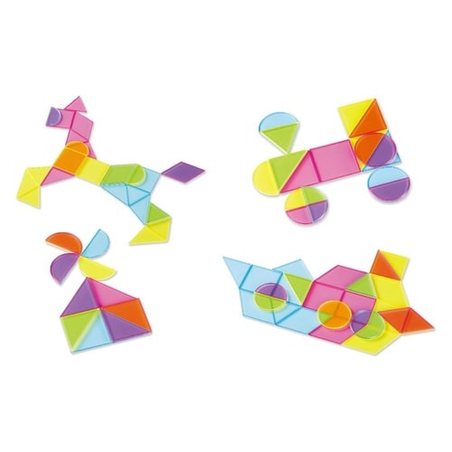 かさねてアート!ステンドパズル×6