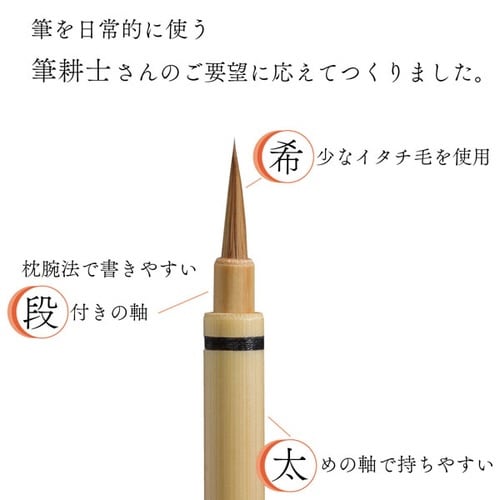 書道筆 細筆 至楽 大×2