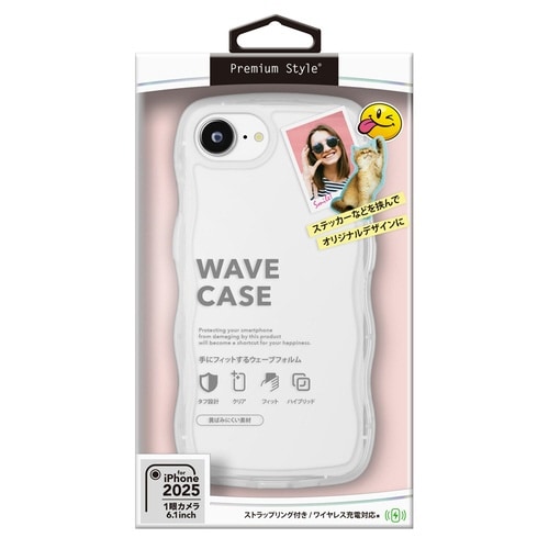 iPhone 16e用 ウェーブケ×2