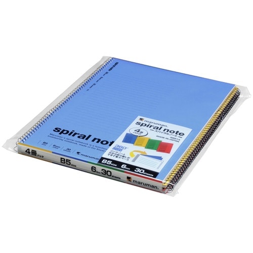 B5ノート6mm横罫4冊×40