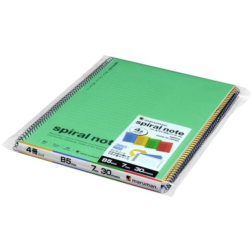 B5ノート7mm横罫4冊×40