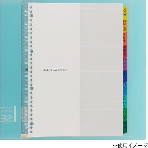 セッション バインダー A4 30穴×4