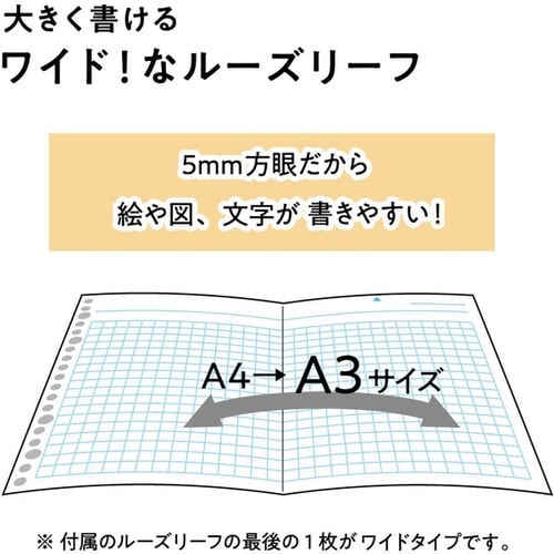 セッション バインダー A4 30穴×4