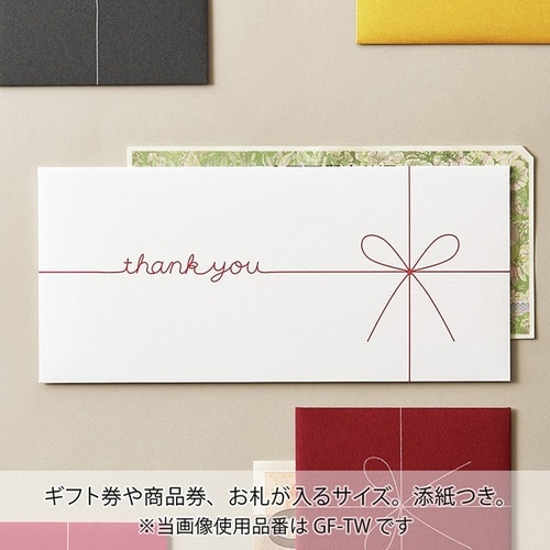 ギフト券袋 thank you×10