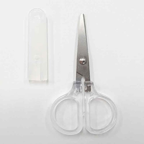 キャップ付き クリアはさみ 10パ×2