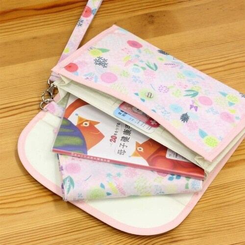 母子手帳ケース(フラワー)×3