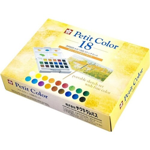 プチカラー 18色セット×3