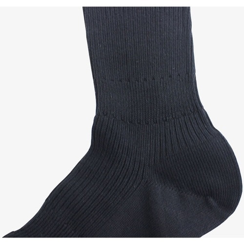 サポートソックス 25−27cm 黒×8