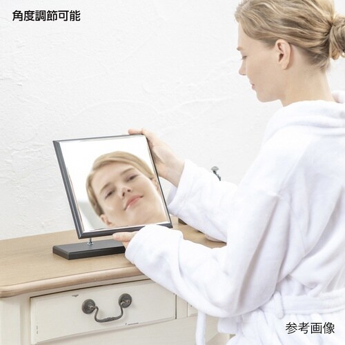 H−300BK ウッドスタンドミラー