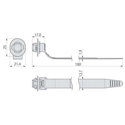 OS180−PM14−JP クリップタイ