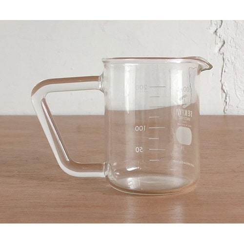 BK−7 200取手付ビーカー200mL