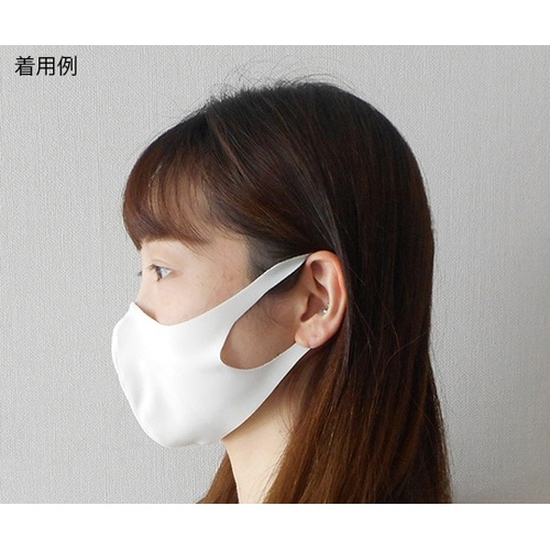 洗える夏用マスク ホワイト 小さめ