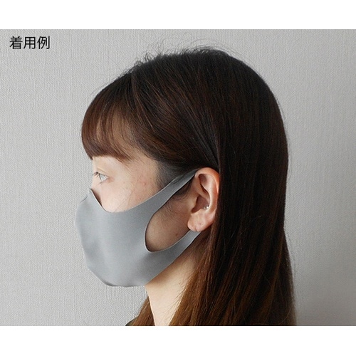 洗える夏用マスク グレー ふつう