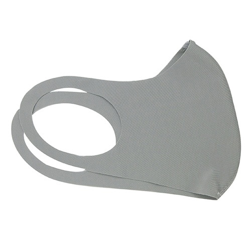 洗える夏用マスク グレー 小さめ