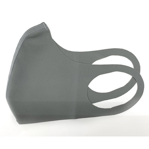 洗える夏用マスク グレー 小さめ