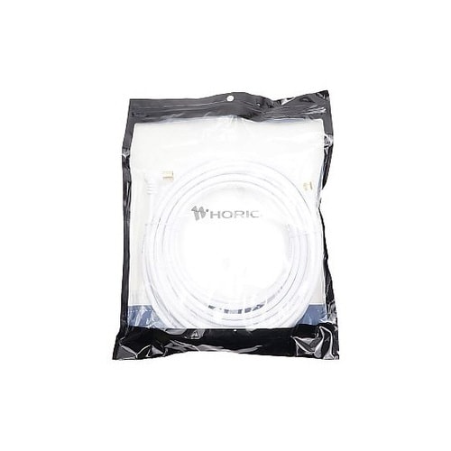 ケーブル 10m 白 両側F型差込式