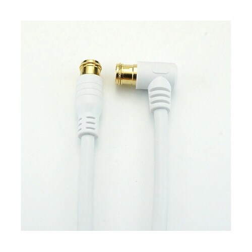 極細アンテナケーブル 7.0m 白