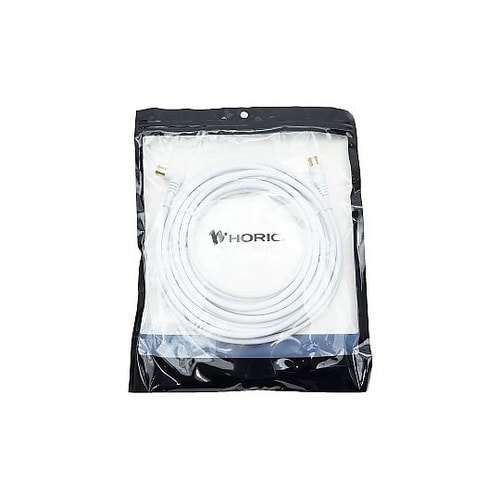 ケーブル 7.0m 白 両側F型差込式コ