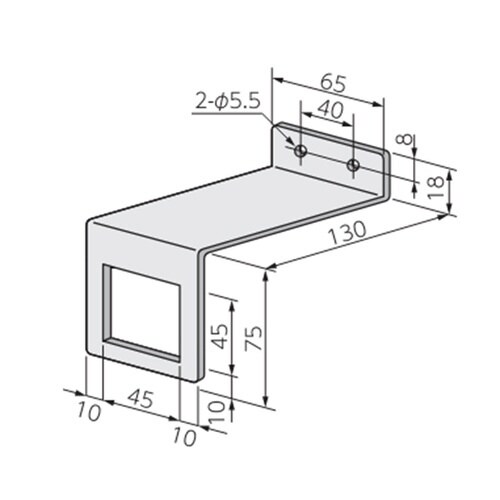 65x130x 75mm 取付金具(DI
