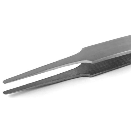 ステンレスピンセット 全長120mm 0