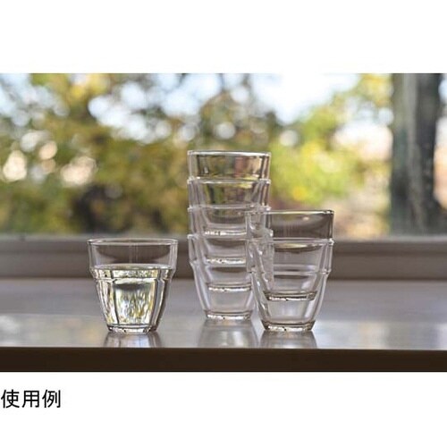 耐熱スタッキンググラス 2個セット HS