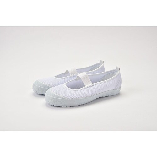 学校用 メッシュバレーシューズ ホワイト