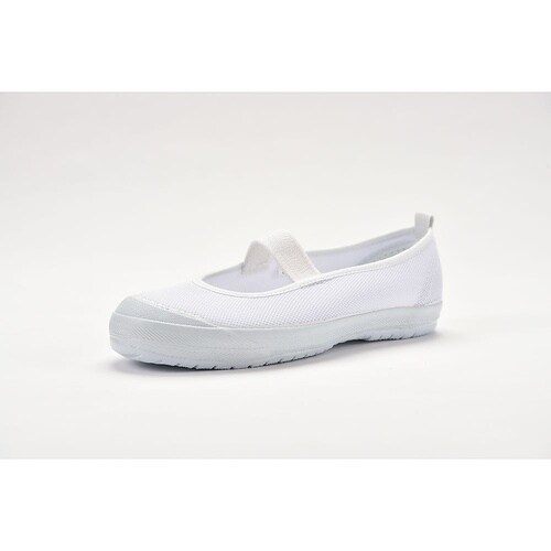 学校用 メッシュバレーシューズ ホワイト