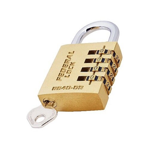 40mm ダイヤル錠(緊急解除キー付)