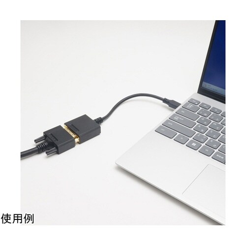 USB Type−C→DVI 変換アダプ