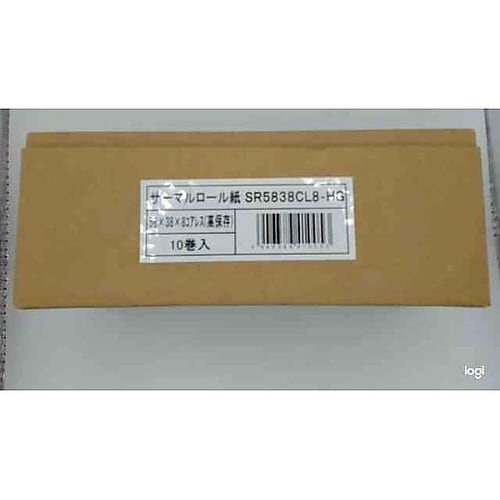 感熱ロール紙 幅58mm 10巻入 SR