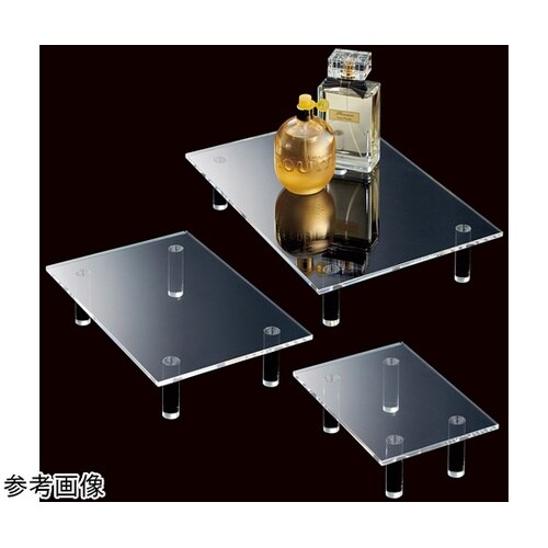 【2個】角型アクリルディスプレイ 大 6