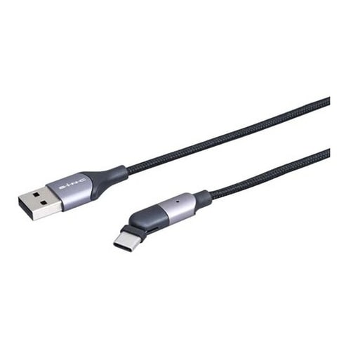 車内用品 端子180度可動USBケーブル