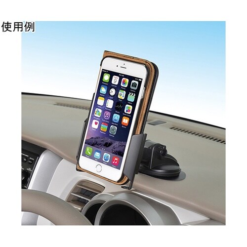 車内用品 吸盤スマートホルダー2 ブラッ