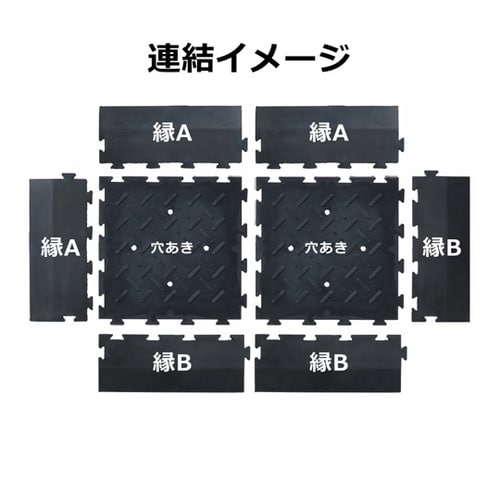 安心ゴムマット 穴あきタイプ F−275